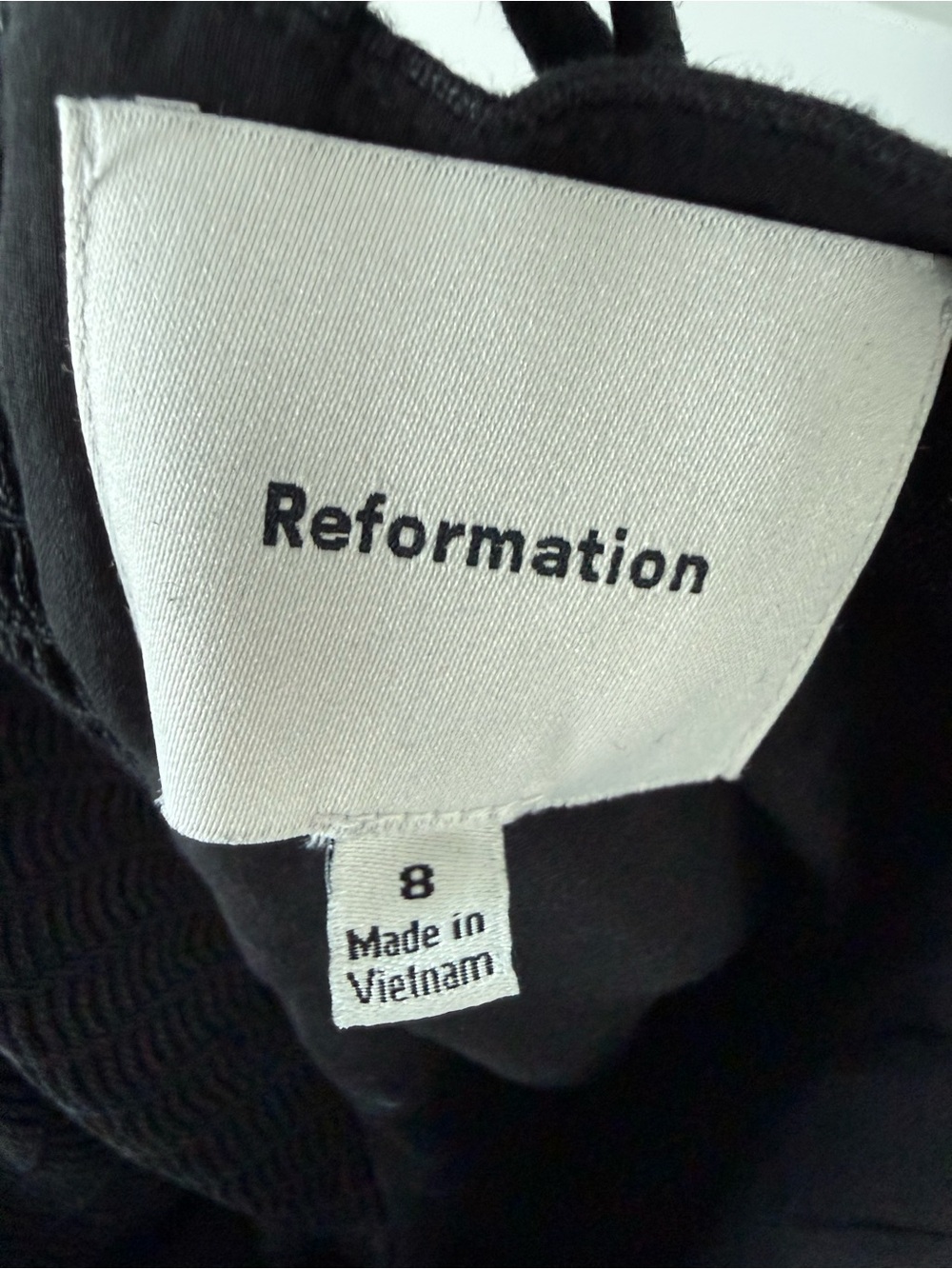 Black Reformation Monette Linen maxi dress - Picture 3 of 3